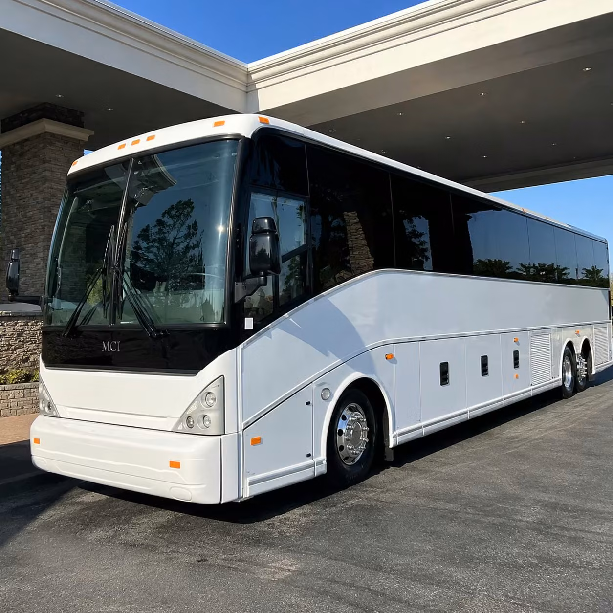 56 passenger charter bus