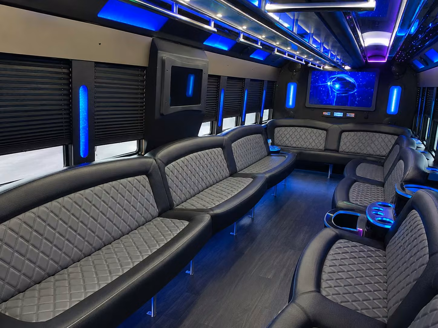 party bus rentals for bachelorette parties and wedding celebrations in tempe