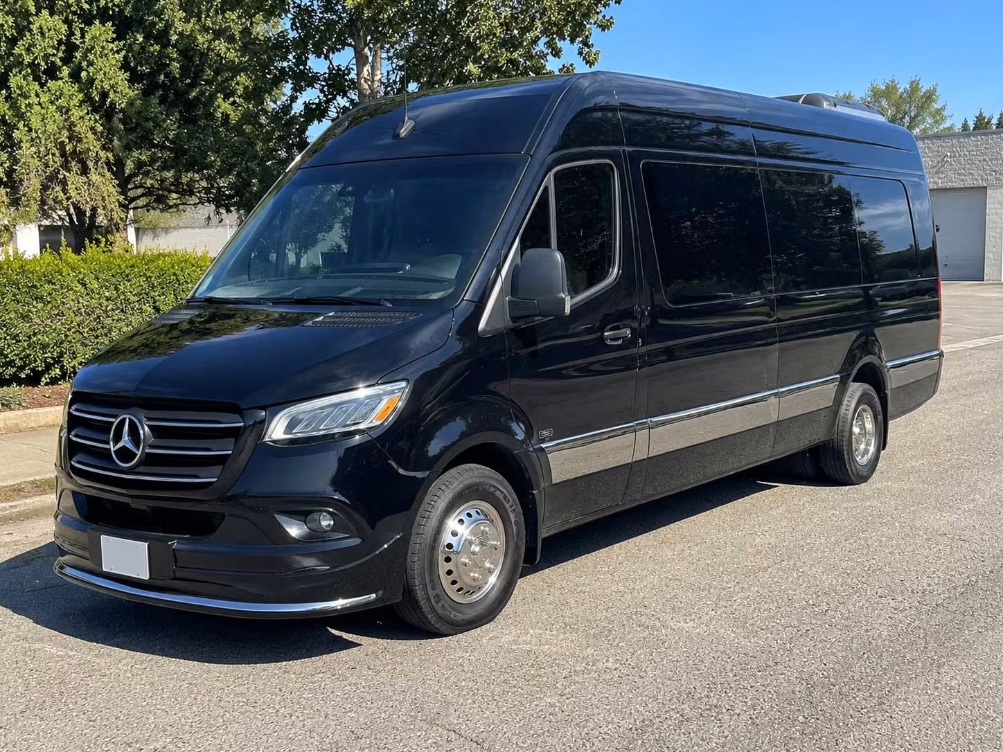 sprinter van with driver