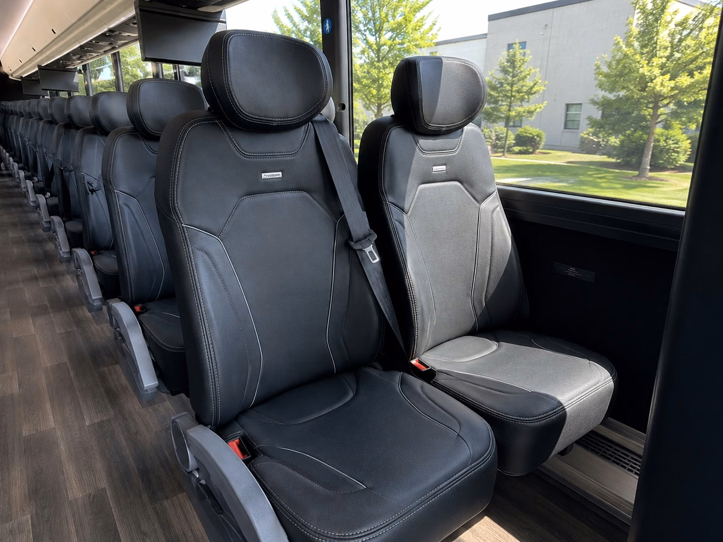 tempe charter bus interior